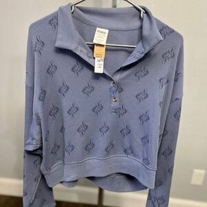 PiNK cropped pullover